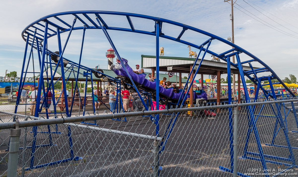 Tiger Terror kiddie coaster