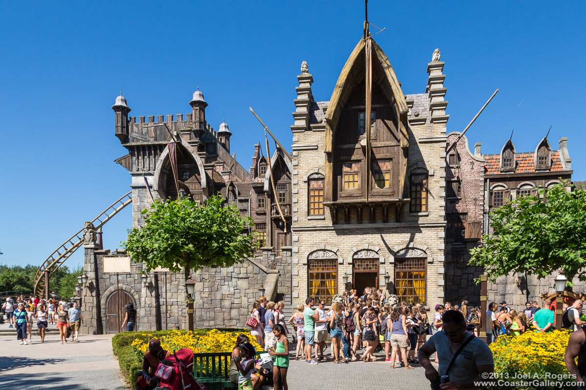 Efteling amusement park and Vliegende Hollander