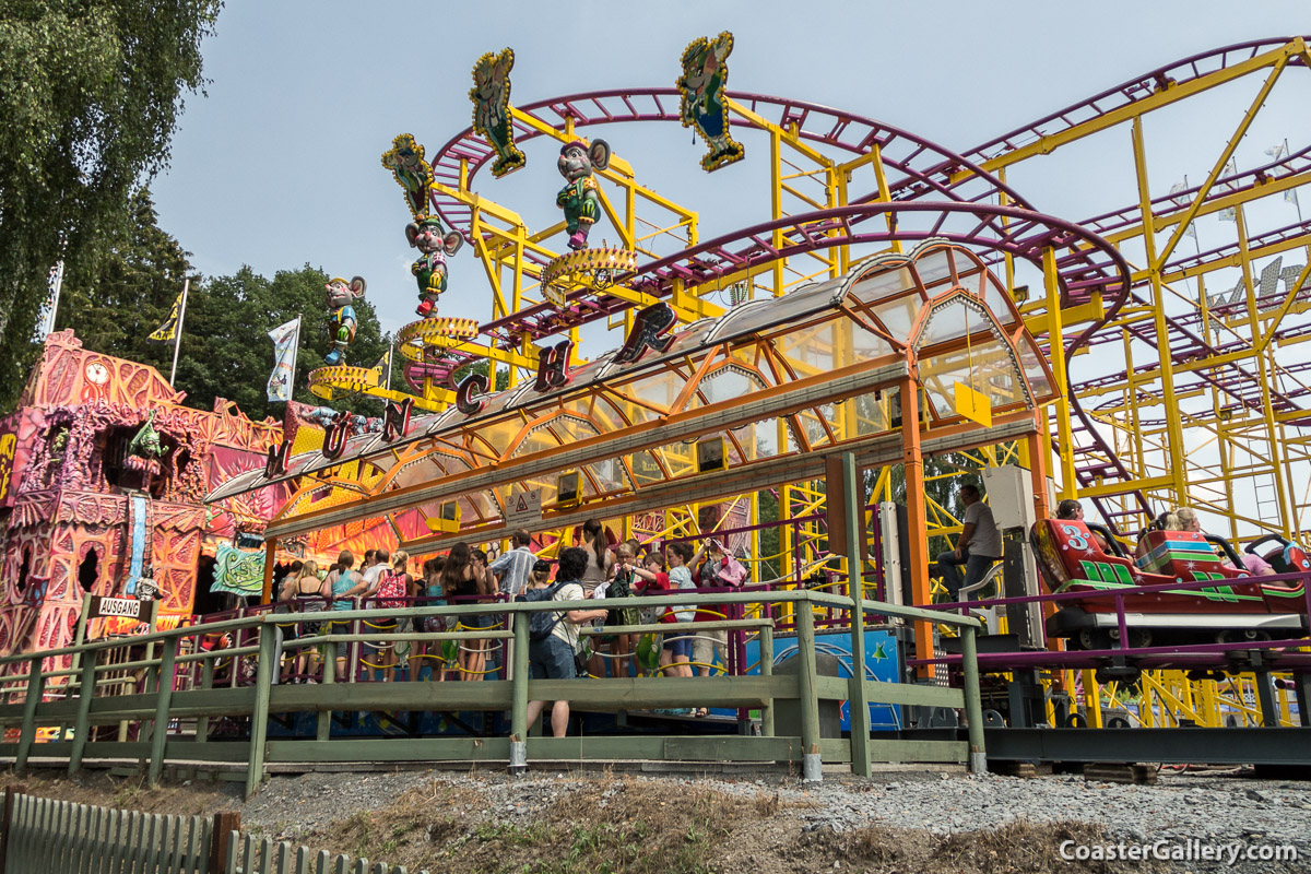 Roller coaster dimensions - Achterbahn Abmessungen