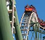Efteling Lake's oldest roller coaster