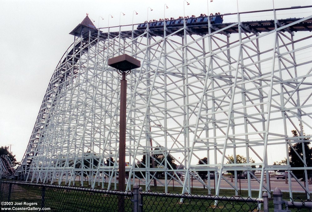 Blue Streak coaster at Cedar Point