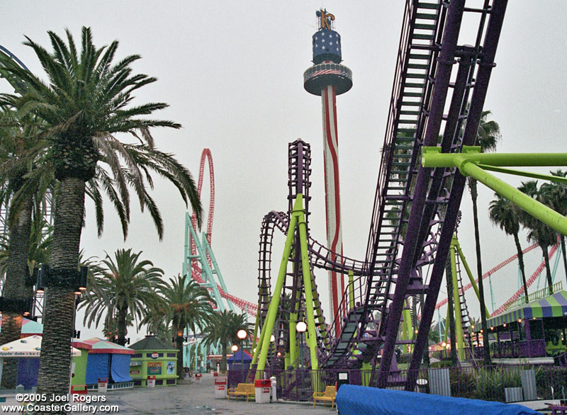 Sky Cabin, Boomerang, and Xcelerator