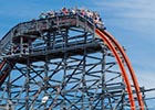 Wicked Cyclone roller coaster