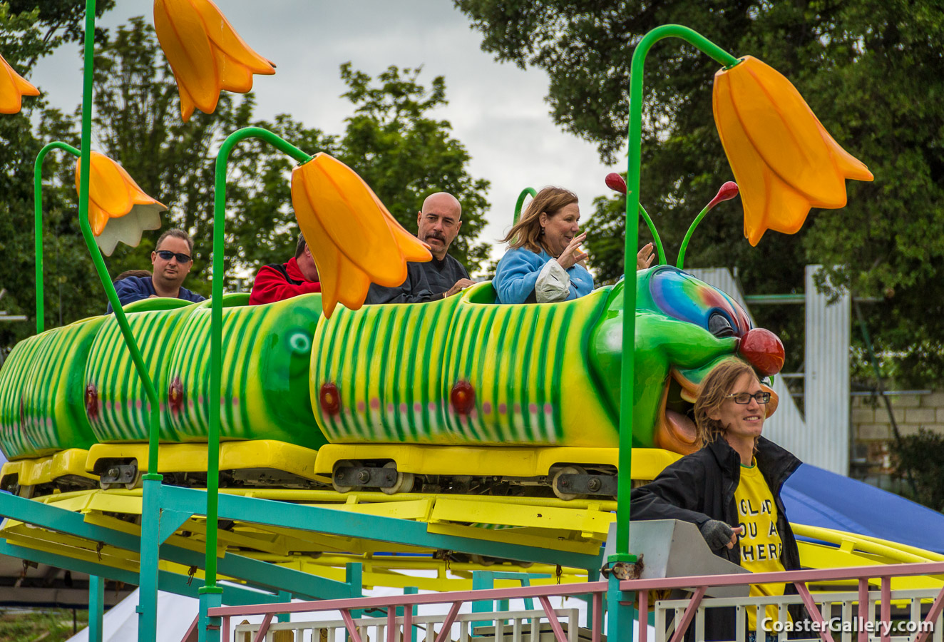 Counter Culture Caterpillar at Dreamland in Margate, England, United Kindgom