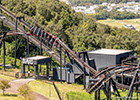 Diavlo inverted roller coaster