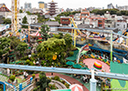 Roller Coaster at Hanayashiki
