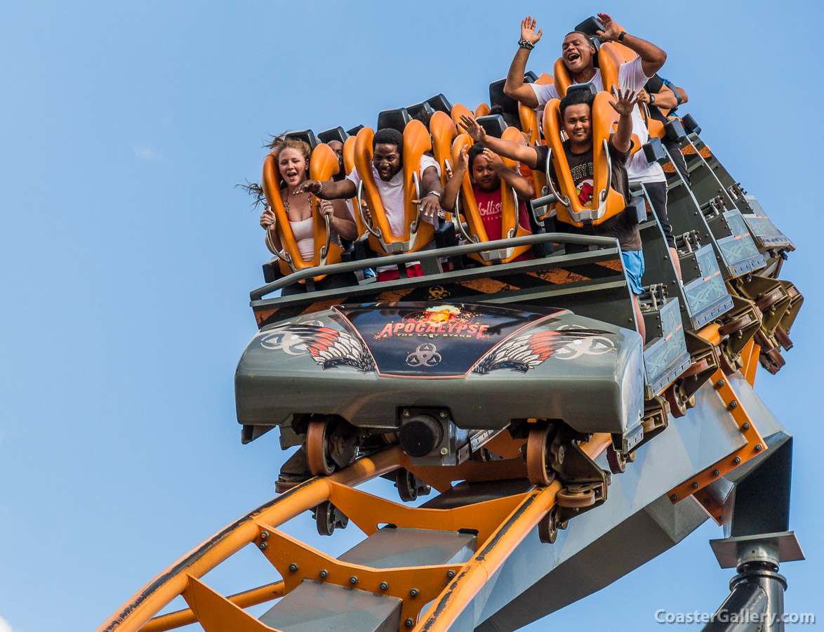 Tallest stand-up coaster