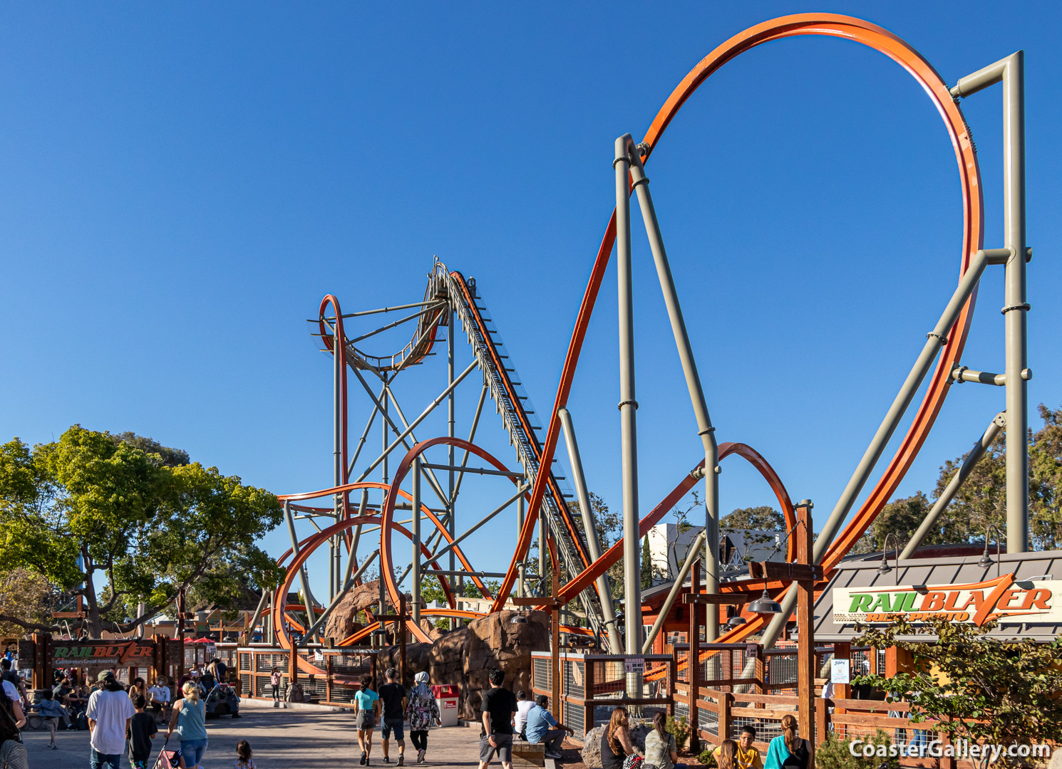 RailBlazer roller coaster in California