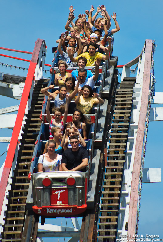 The history of roller coasters in the United States