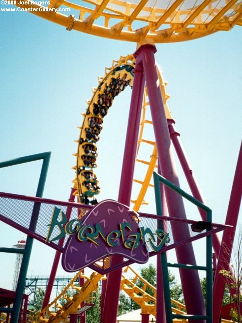 Boomerang at the park formerly known as Six Flags Elitch Gardens