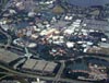 Aerial view of Universal Studios Florida and Islands of Adventure