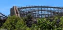 Click to enlarge Wooden Roller Coaster