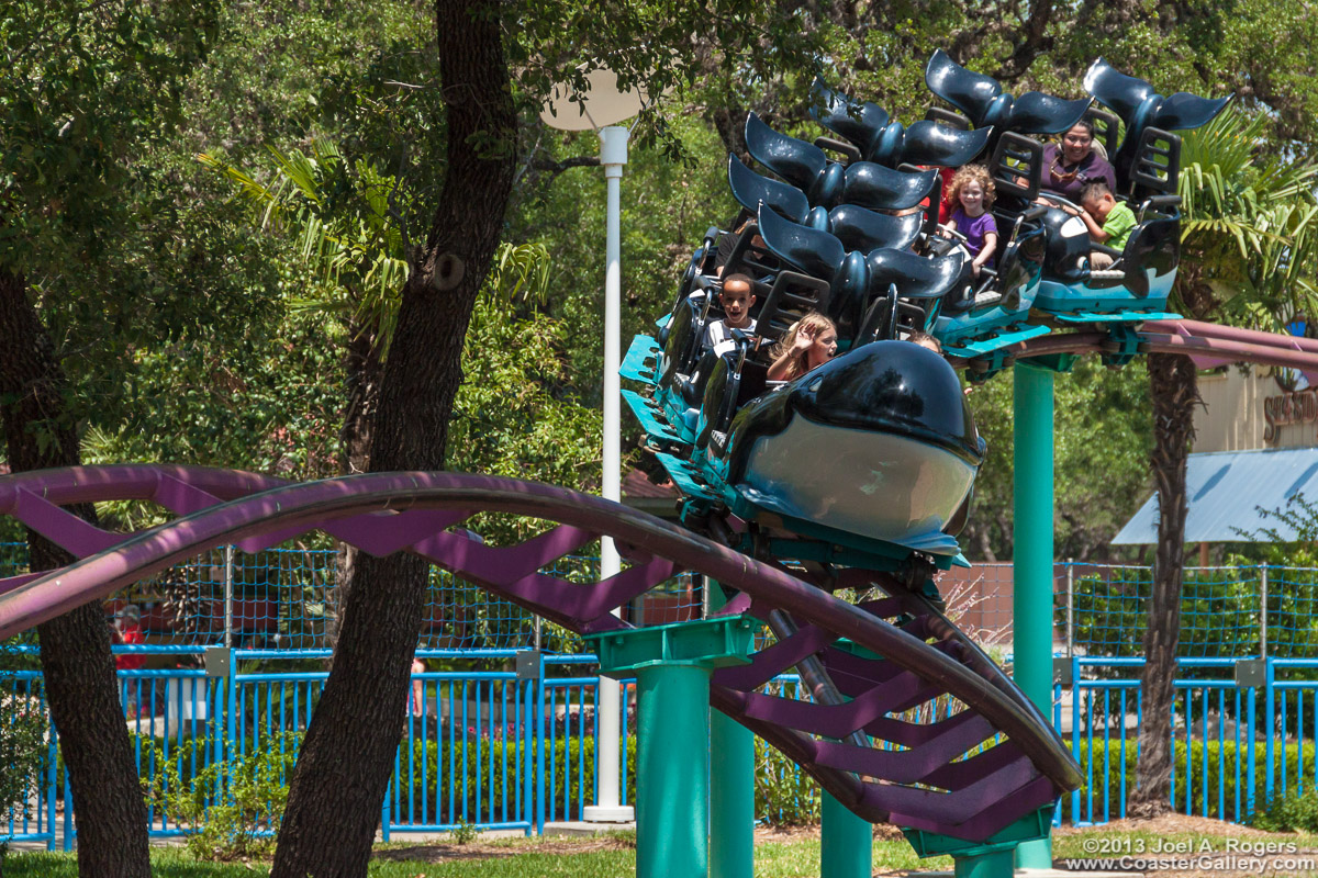 Shamu Express roller coaster