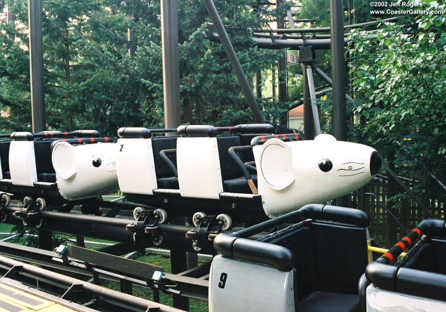 Idewild Park roller coaster