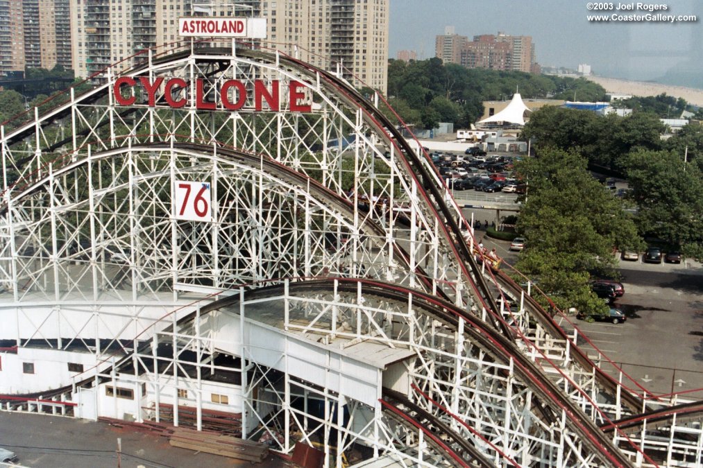 World famous Coney Island Cyclone