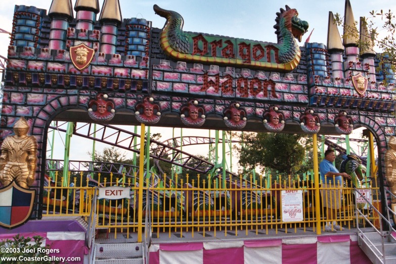 Dragon Wagon roller coaster