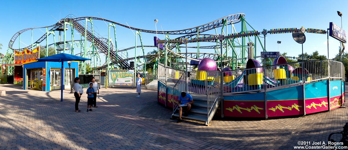 Zamperla roller coaster