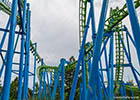 Twisted Typhoon roller coaster