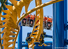 Time Warp flying roller coaster
