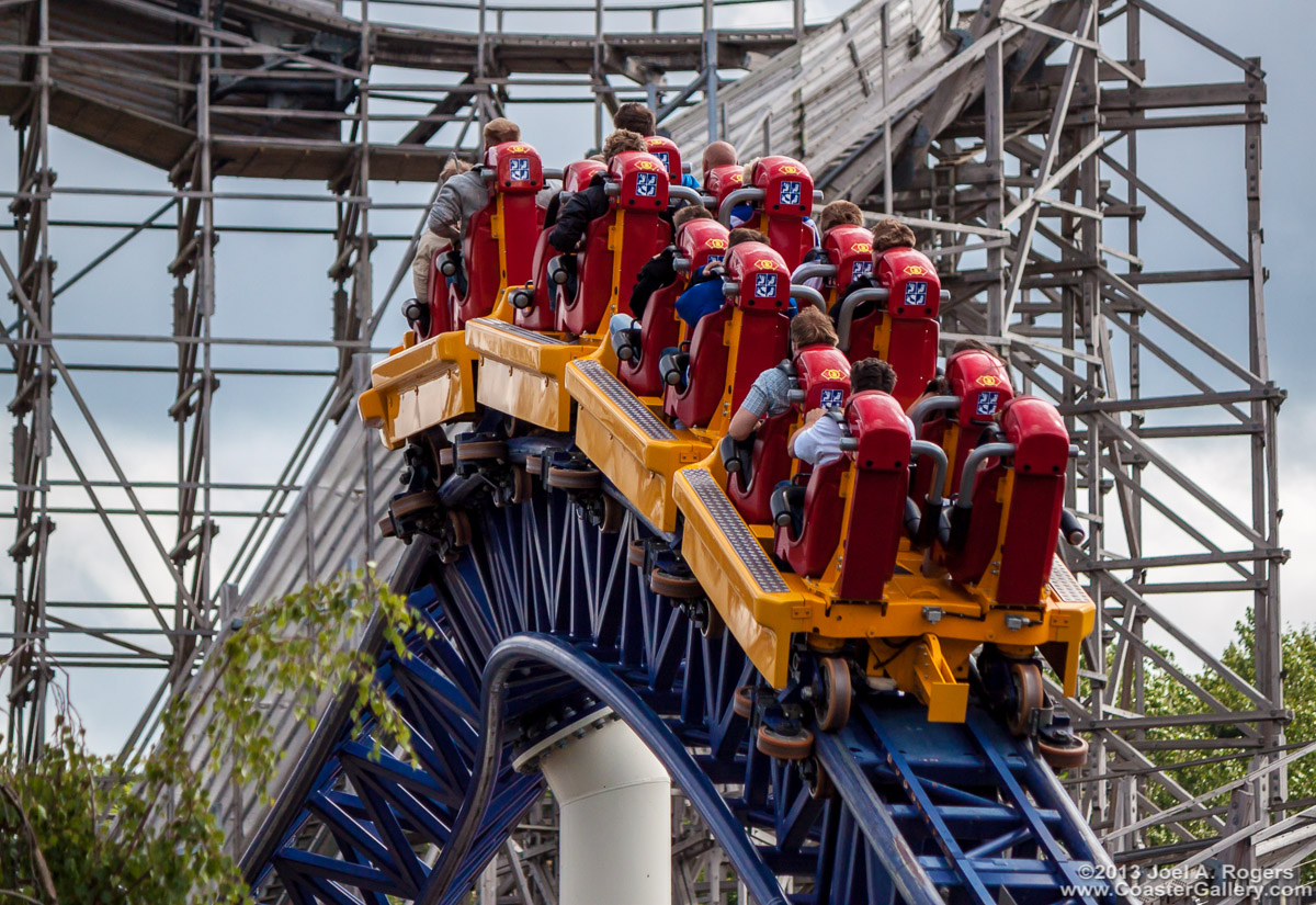 Launched roller coaster