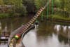 40-seat train on a roller coaster