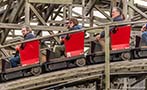 Looping roller coaster called Kentucky_Rumbler