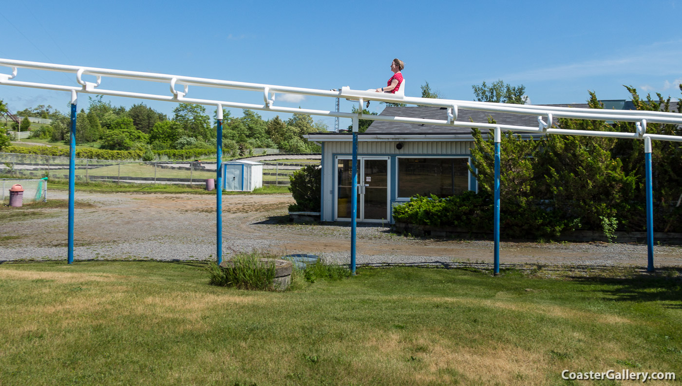 Pipeline Express roller coaster at Wild Water & Wheels in Peterborough, Ontario, Canada.