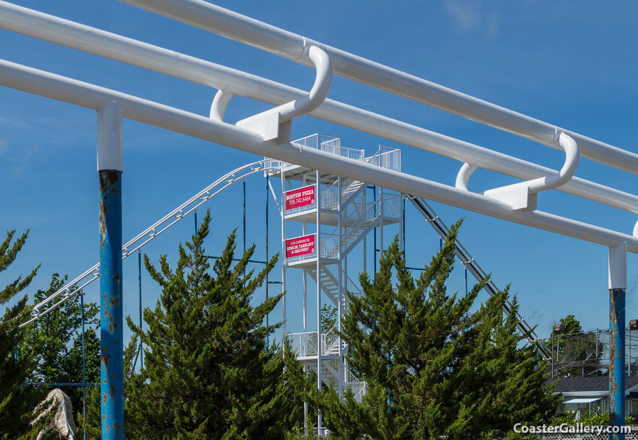 Pipeline Express roller coaster at Wild Water & Wheels in Peterborough, Ontario, Canada.