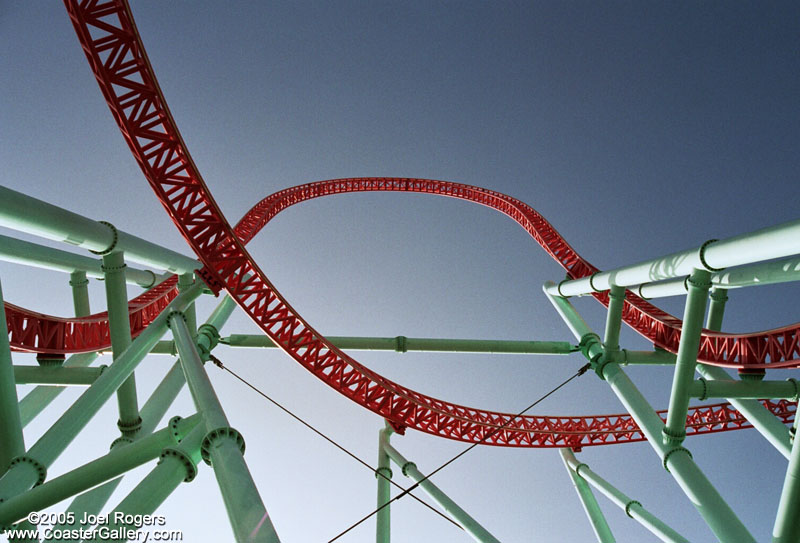 Knott's Berry Farm roller coaster by Intamin AG