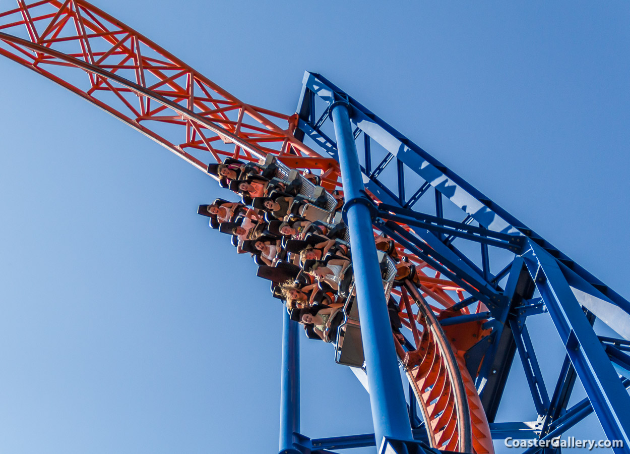 SkyWheel roller coaster at Skyline Park in Bad Wrishofen, Bavaria, Germany