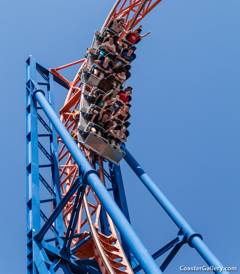 SkyWheel roller coaster at Skyline Park in Bad Wrishofen, Bavaria, Germany