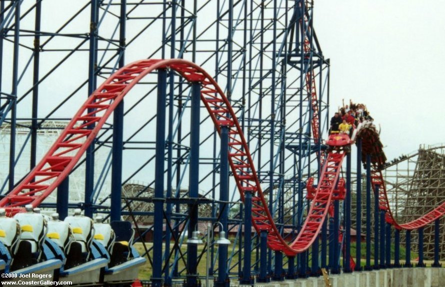 Superman roller coaster