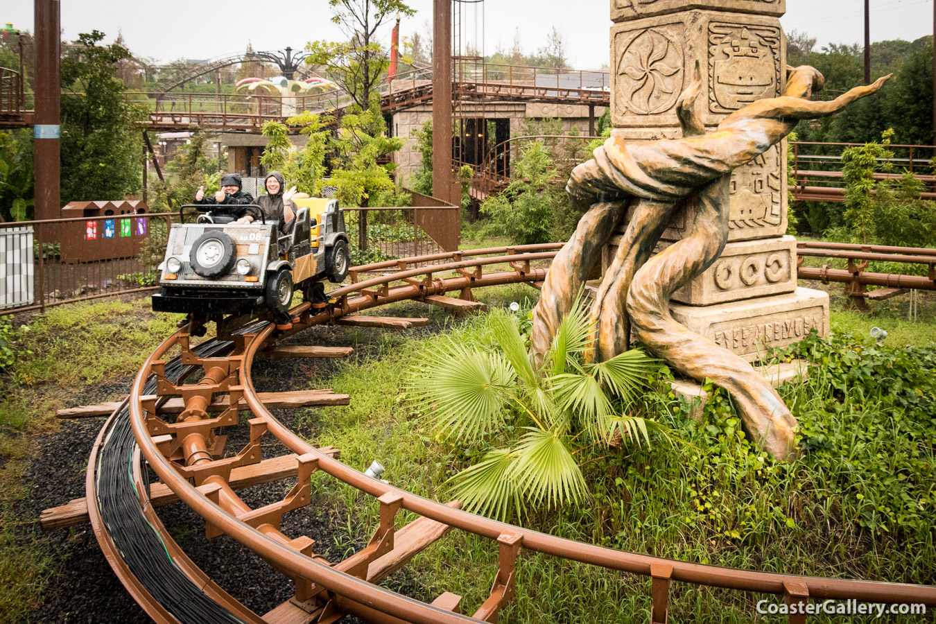 Adventure Drive roller coaster at Suzuka Circuit