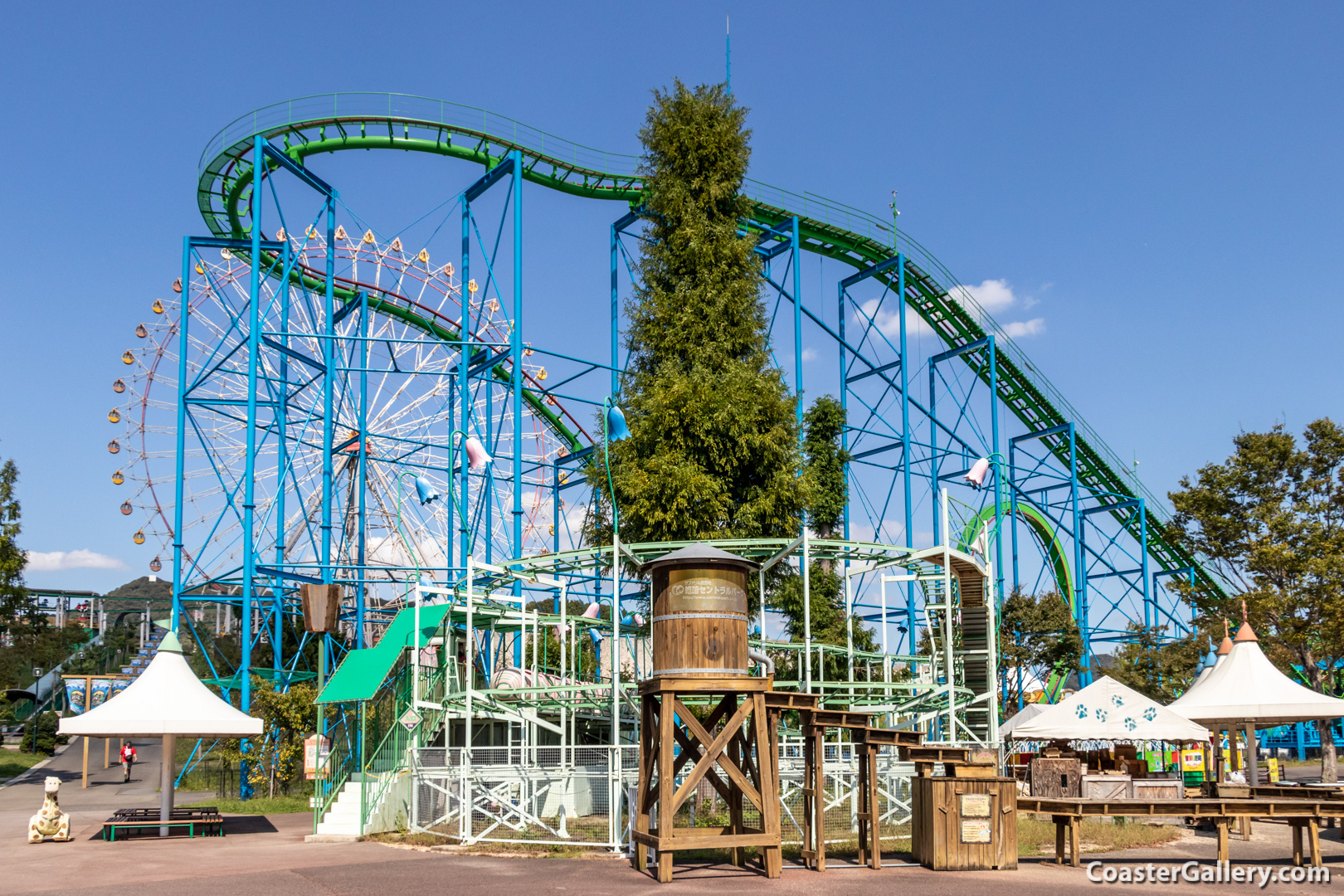 Imorinth roller coaster at Himeji Central Park