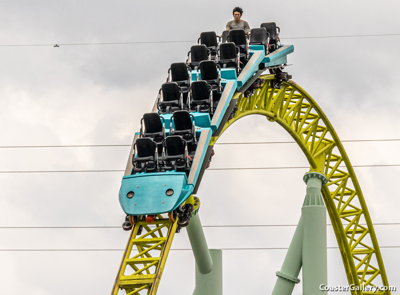 Kawasemi roller coaster at the Tobu Zoo in Japan