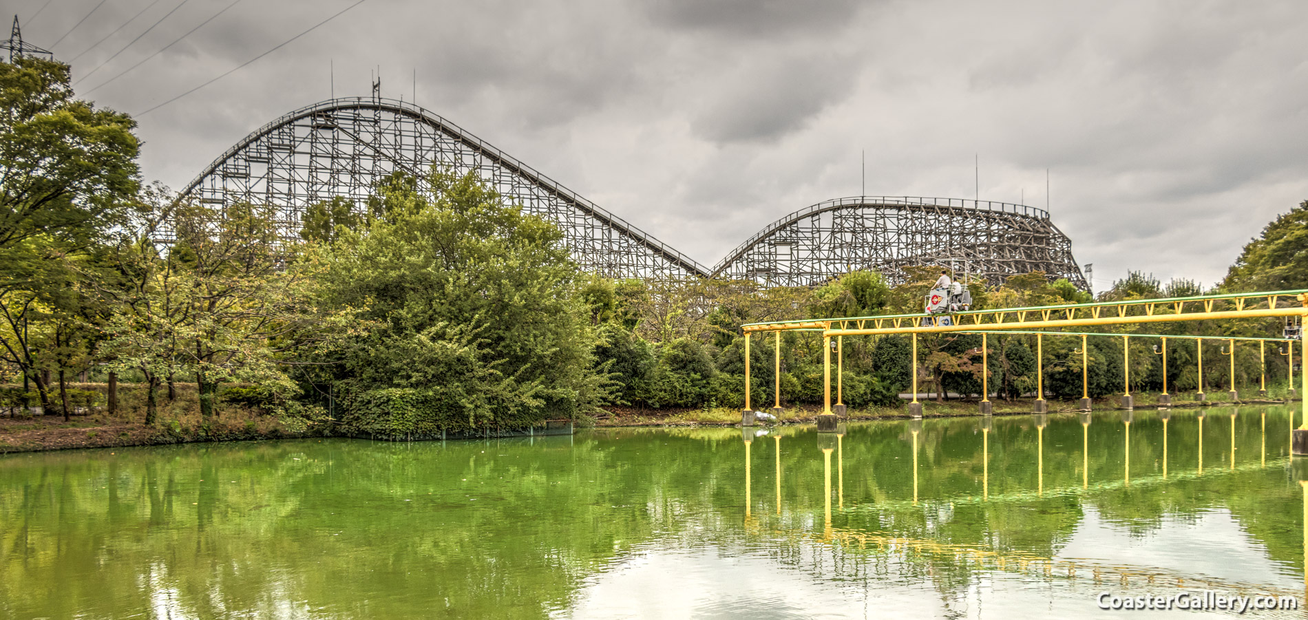 Regina roller coaster at the Tobu Zoo in Japan