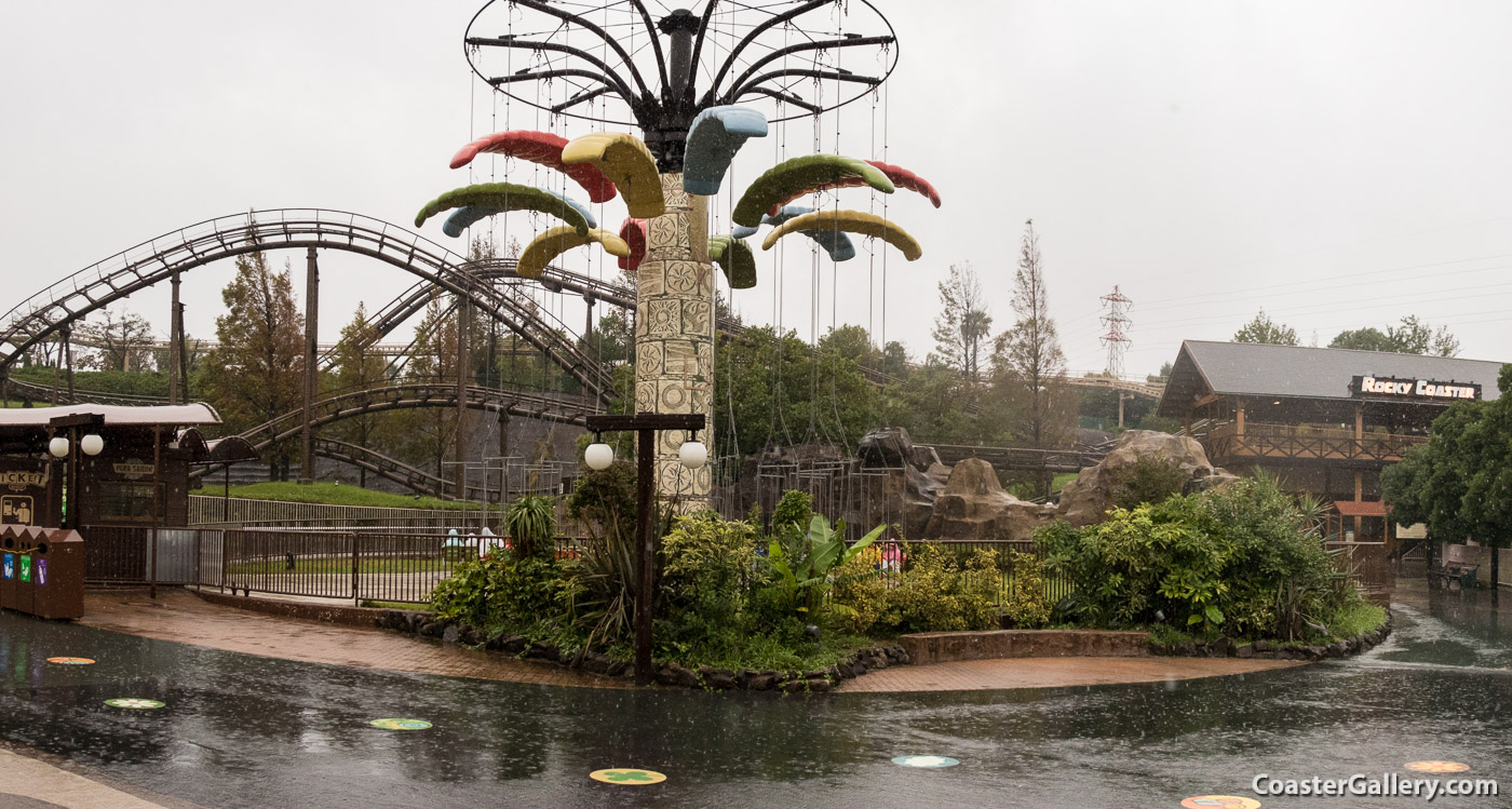 Rocky Coaster and Para-Sailor rides at Suzuka Circuit