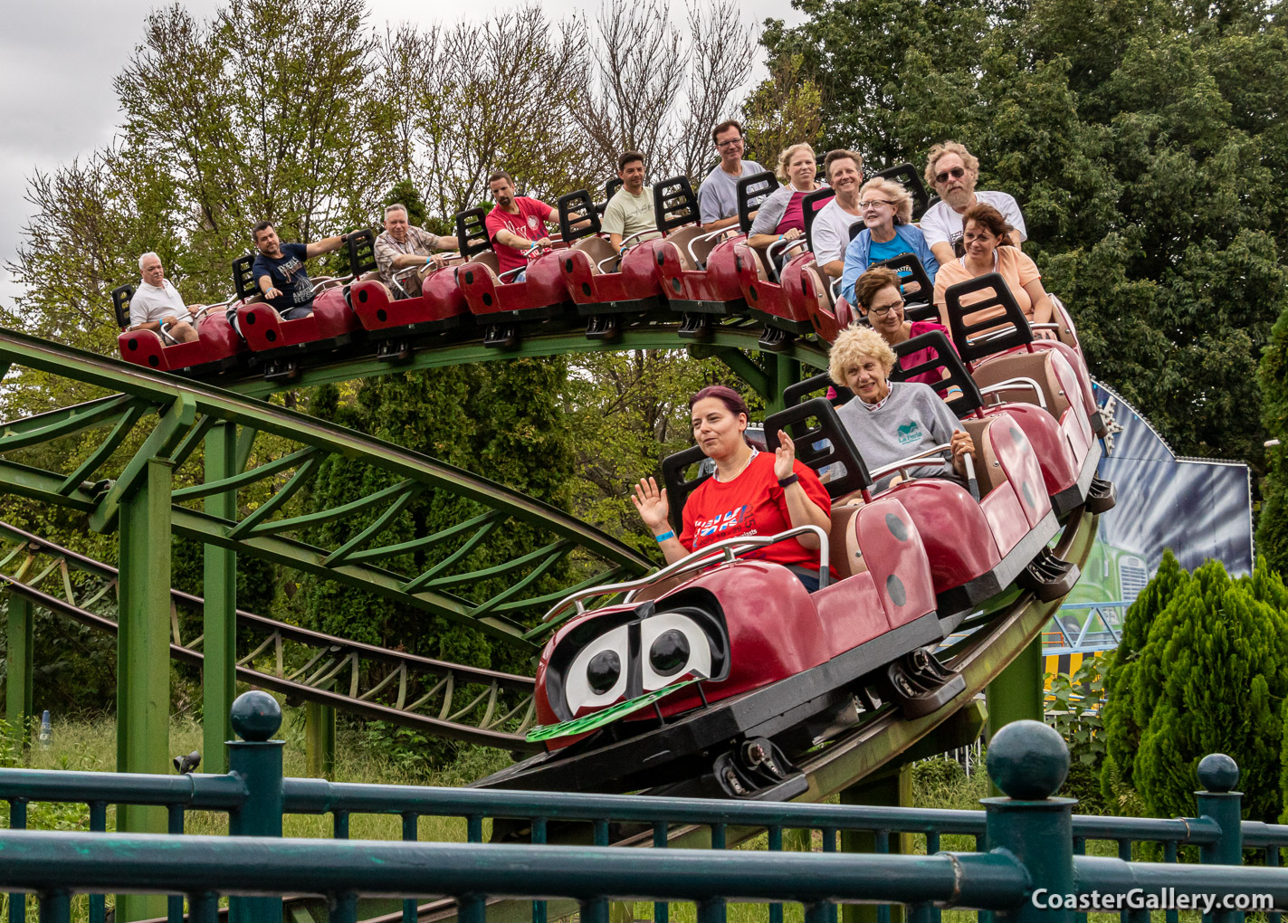 Tentomushi roller coaster at the Tobu Zoo in Japan